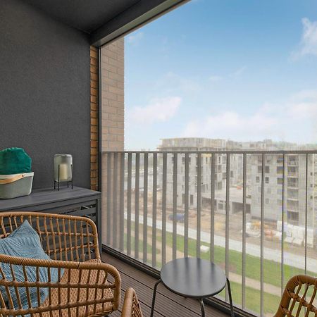 Chlebova - Riverside View Terrace, Free Parking, Gym & Kidsplay By Downtown Apartments Gdańsk Eksteriør bilde