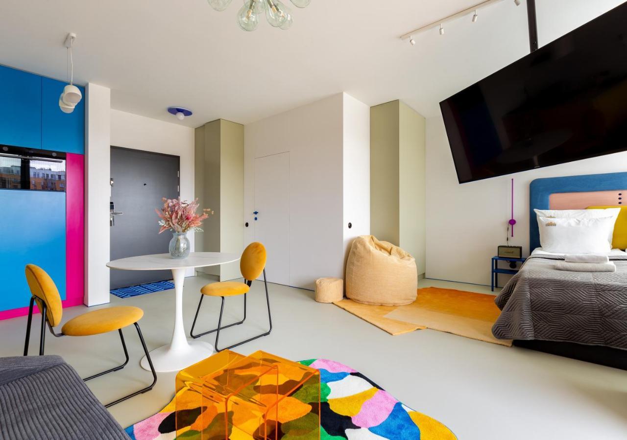 Chlebova - Riverside View Terrace, Free Parking, Gym & Kidsplay By Downtown Apartments Gdańsk Eksteriør bilde