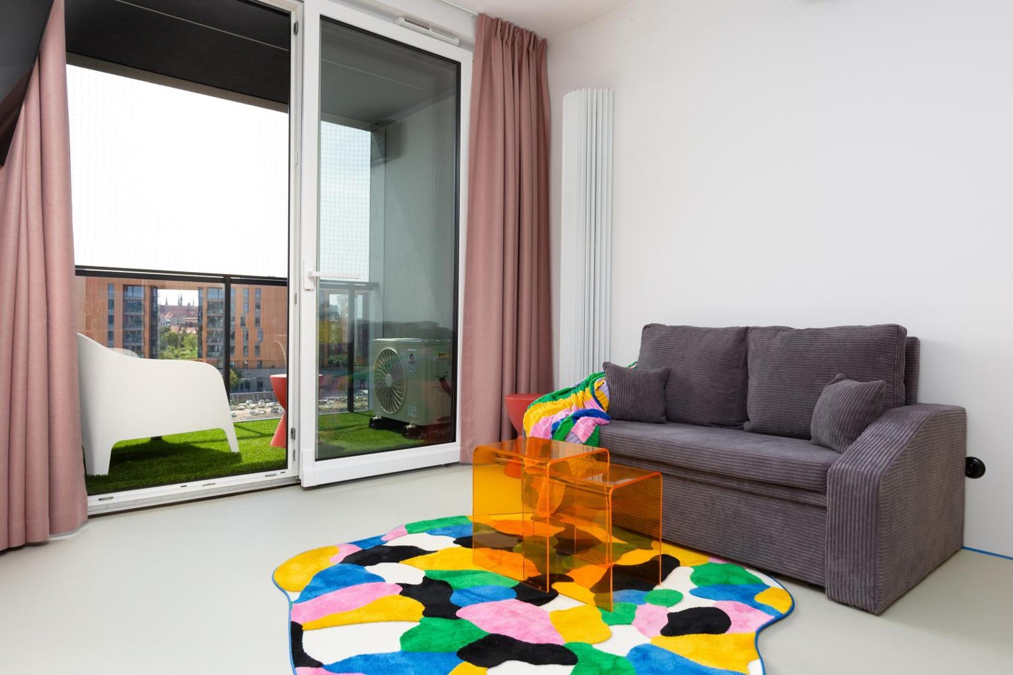 Chlebova - Riverside View Terrace, Free Parking, Gym & Kidsplay By Downtown Apartments Gdańsk Rom bilde