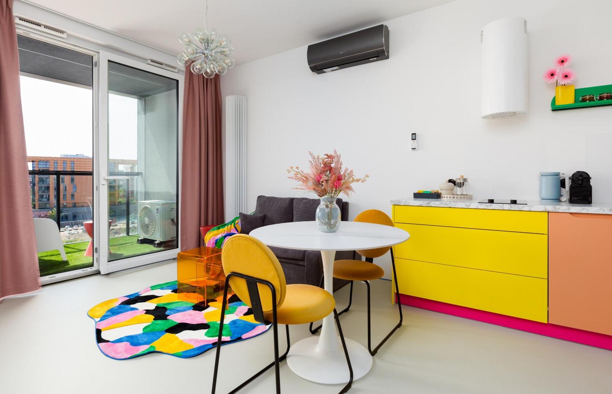 Chlebova - Riverside View Terrace, Free Parking, Gym & Kidsplay By Downtown Apartments Gdańsk Rom bilde
