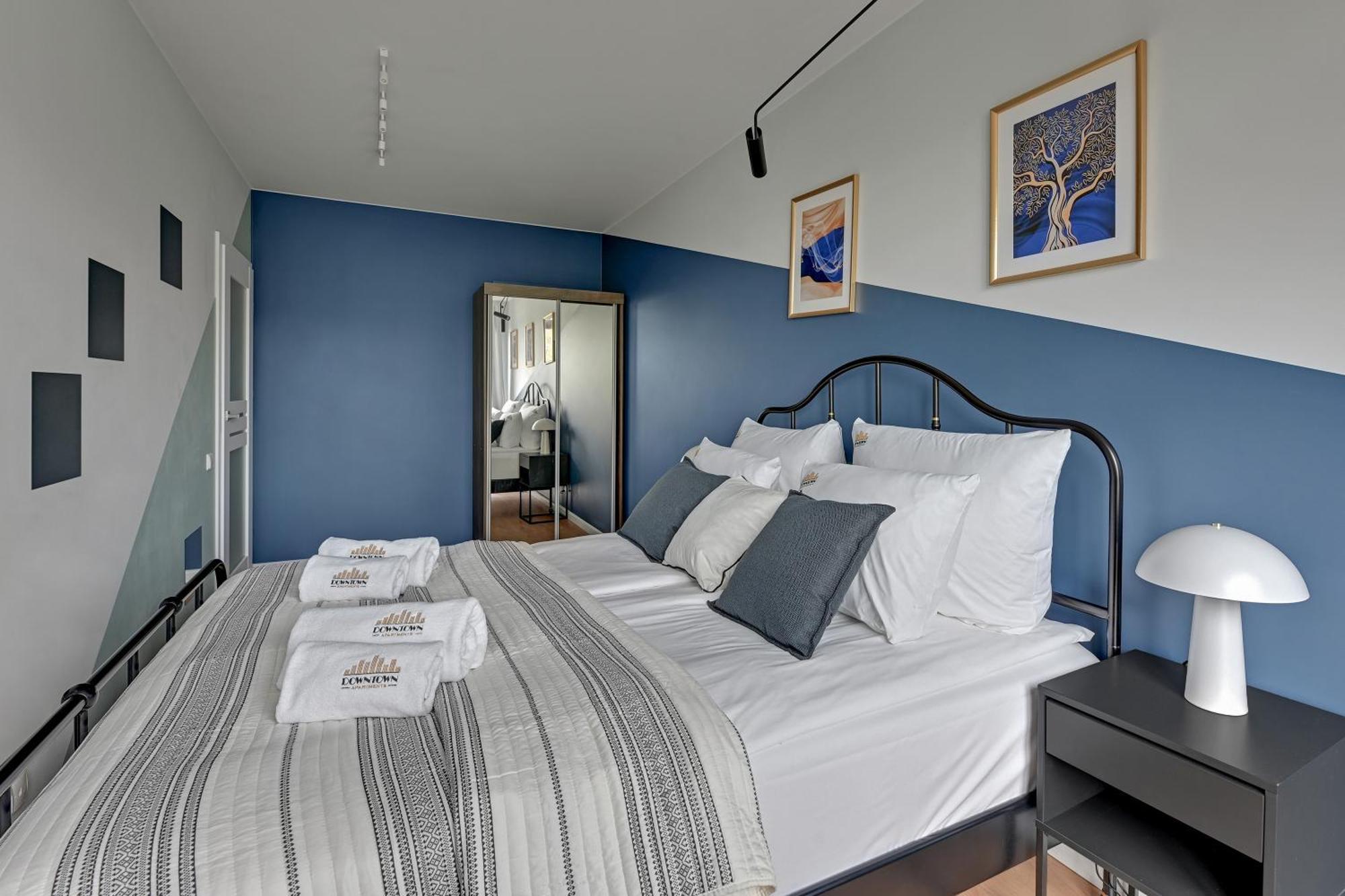 Chlebova - Riverside View Terrace, Free Parking, Gym & Kidsplay By Downtown Apartments Gdańsk Rom bilde