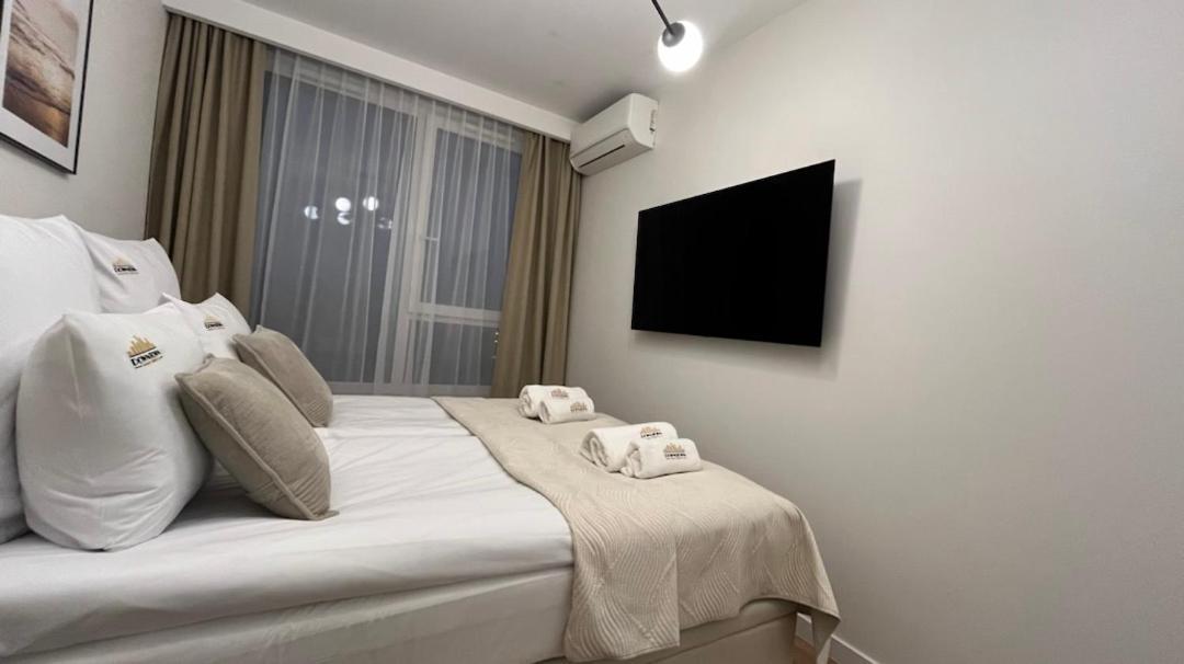 Chlebova - Riverside View Terrace, Free Parking, Gym & Kidsplay By Downtown Apartments Gdańsk Eksteriør bilde