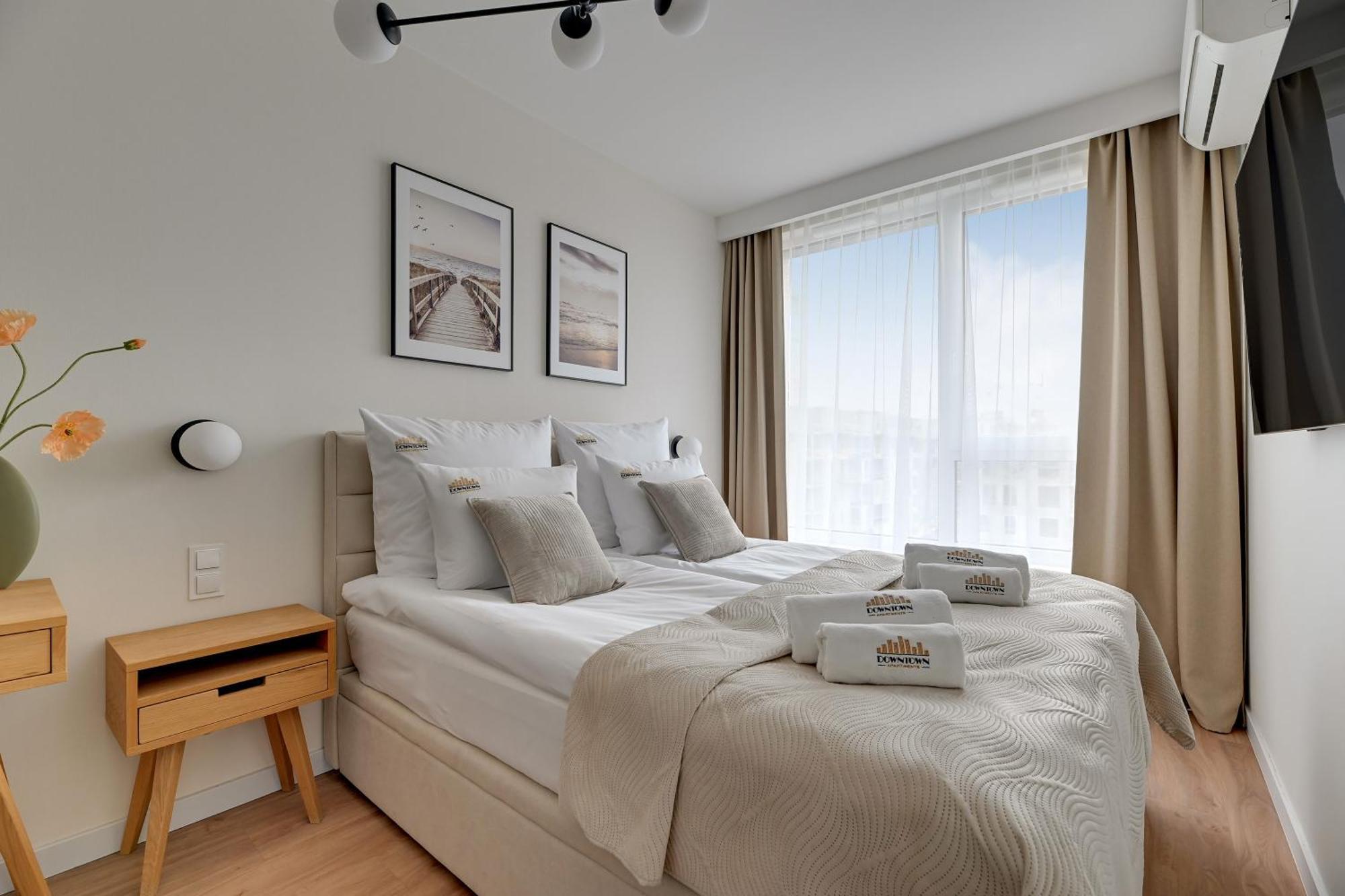 Chlebova - Riverside View Terrace, Free Parking, Gym & Kidsplay By Downtown Apartments Gdańsk Eksteriør bilde