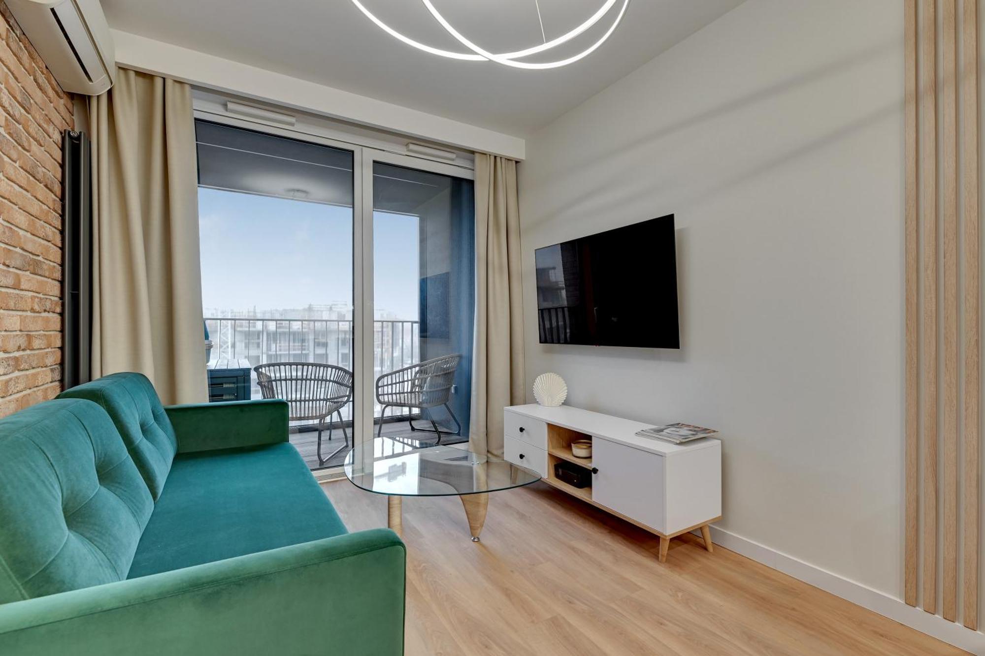 Chlebova - Riverside View Terrace, Free Parking, Gym & Kidsplay By Downtown Apartments Gdańsk Eksteriør bilde